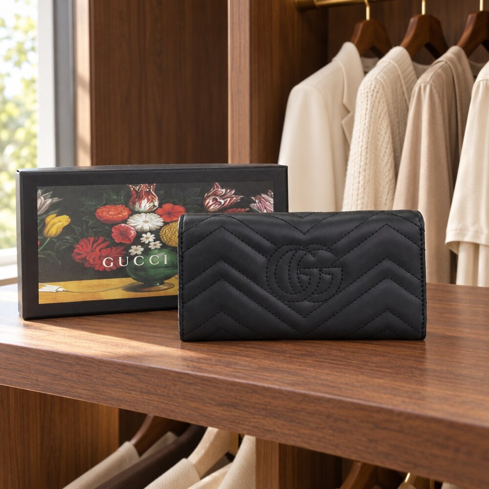 Gucci GG Marmont Continental Wallet - Picture 2 of 6
